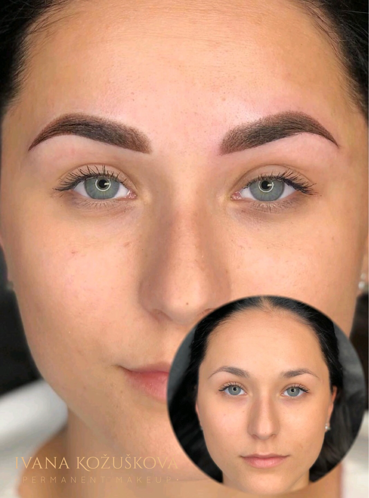 Pudrové obočí / Powder brows